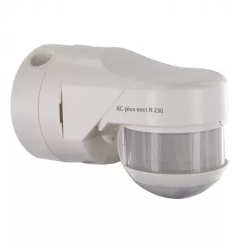 BEG BRCK LUXOMAT RC-plus next N 230 White Motion Detector with 230° Detection Area and Creep Zone Protection