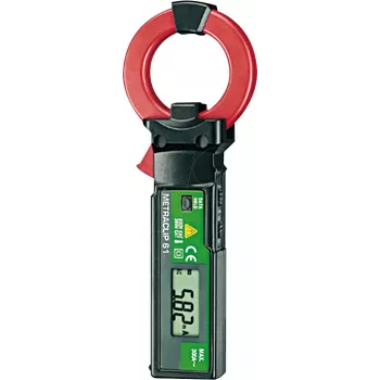 Clește digital de măsurare a curentului de scurgere AC GMC Instruments METRACLIP 61, 0,001 mA până la 300 A, True RMS, deschidere fălci 40 mm