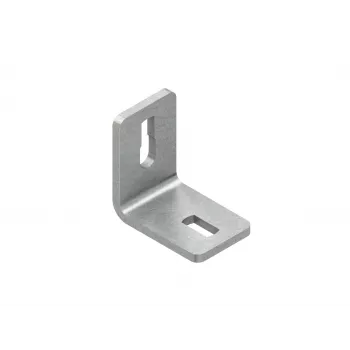 Niedax WWU150/8 Wall Connection Bracket, Equal-Sided, Hot-Dip Galvanized, 150 mm Leg Length, 8 mm Thickness