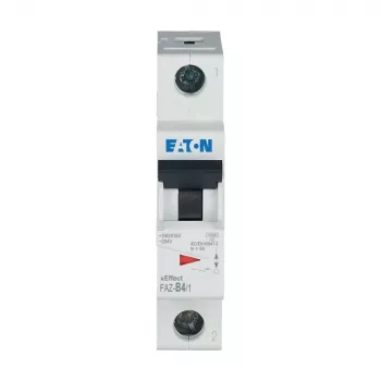 Întrerupător automat de protecție EATON FAZ-B4/1 4A 1 pol caracteristică B 10kA