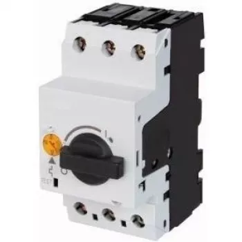 Întrerupător automat de protecție a motorului EATON PKZM0-4, 2,5-4 A, 3 poli, buton rotativ