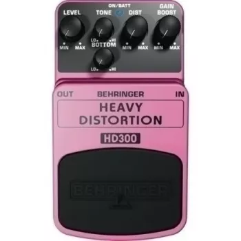 Pedală de efecte Behringer HD300, neagră
