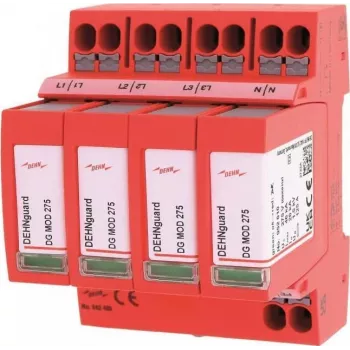 Dispozitiv de protecție la supratensiune DEHN DG MP TNS 275 tip 2 4 poli 275V AC 20kA