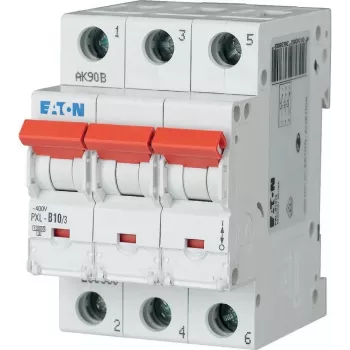 Întrerupător automat de protecție EATON PXL-B10/3 10 A 3 poli caracteristică B