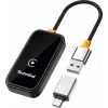 Adaptor wireless TechniSat Technicast 100 CarPlay & Android Auto – negru, USB-C, Plug & Play