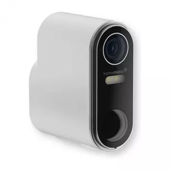 Homematic IP Cameră exterioară cu acumulator (HmIP-COR) – 3MP, WLAN, alb/negru