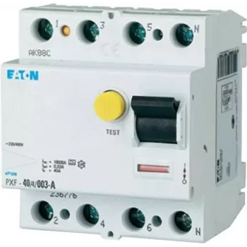 EATON PXF-40/4/003-A Întreruptor automat diferențial 40A 4 poli 30mA tip A