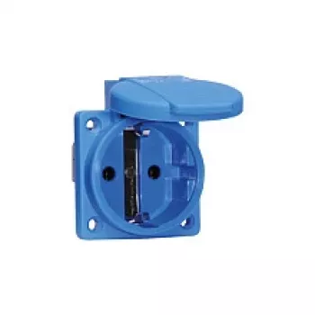 BALS 71099 QUICK-CONNECT Surface-Mounted Schuko Socket Outlet 16A 250V IP44 Grey