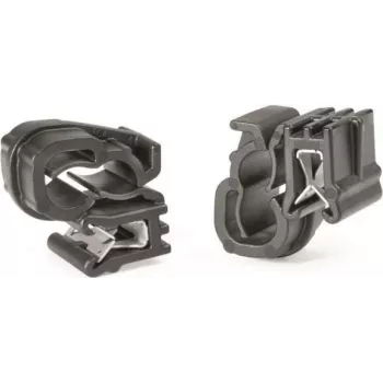 Clip de margine HellermannTyton EC1-3SPDHC6-7 151-04010, negru