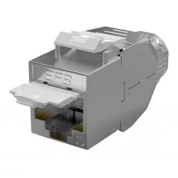 Modul keystone RJ45 EFB Elektronik E-20096 Slimline Cat.8.1 2000MHz ecranat