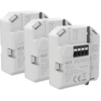 Actor de comutare îngropat Homematic IP 6 A (set de 3)