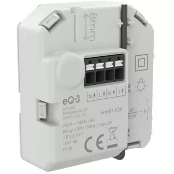 Actor de comutare îngropat Homematic IP 6 A (set de 3)