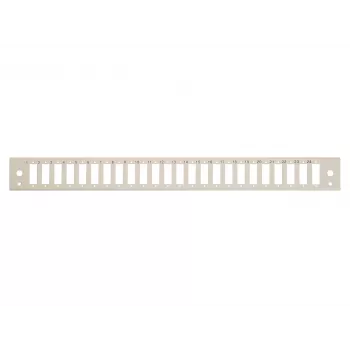 Patch panel fibră optică EQUIP 337103 19 inch 1U, 24x SC-Duplex, oțel, gri