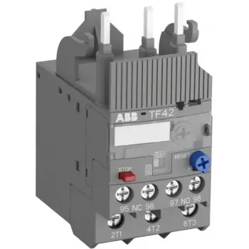Releu termic de suprasarcină ABB TF42-29, 23-29 A, 3 poli, clasa 10, 690 V AC, borne cu șurub, montaj direct pe contactor