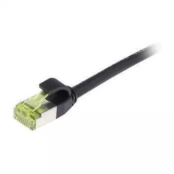Cablu patch slim Synergy 21 S217911 CAT6A S/FTP, 0,15 m, negru, LSZH