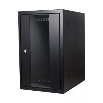 Dulap de perete vertical ALLNET 19 inch T370 negru seria SMH
