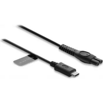 Cablu de încărcare Delock USB Type-C 5V pentru aparate de ras electrice Philips QP2724, QP2834, MG9520 Series - cablu de alimentare de schimb 1 m