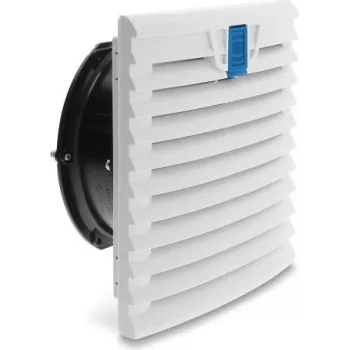 Ventilator axial Delock 230 V AC cu filtru, 204 x 204 x 97 mm