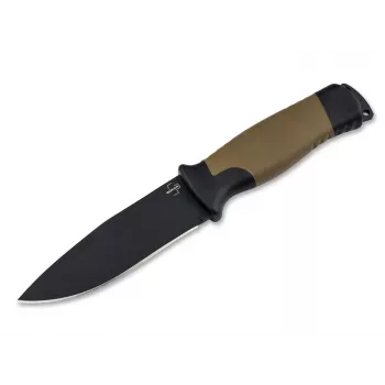 Cuțit cu lamă fixă Boker Plus Desertman, 440C, G-10, 02BO083