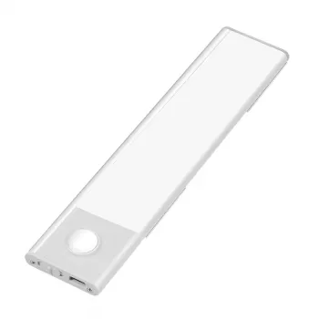 Lampă LED sub dulap LogiLink, ultraplată, senzor PIR, 200mm, 80lm