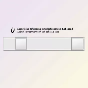 Lampă LED sub dulap LogiLink, ultraplată, senzor PIR, 200mm, 80lm