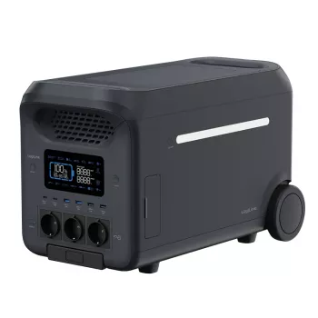 Stație de alimentare portabilă LOGILINK PPS3000, 3000W LiFePO4, 2560Wh, Tuya Smart, UPS