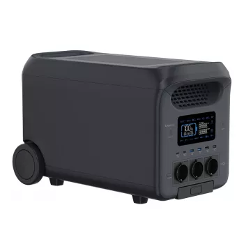 Stație de alimentare portabilă LOGILINK PPS3000, 3000W LiFePO4, 2560Wh, Tuya Smart, UPS