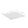 Covor de protecție pentru pardoseală LogiLink EO0086, 117 x 120 cm, ultra-moale, transparent, antiderapant, pentru pardoseli dure