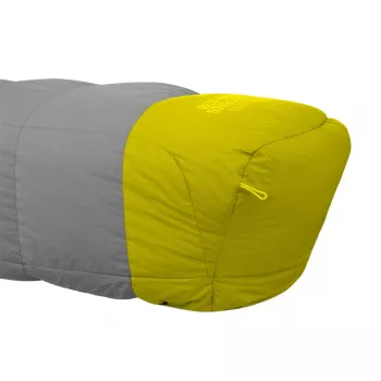 Salewa Micro II 800 Synthetic Sleeping Bag 185 cm Left Zip Blue Depth