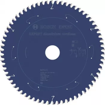 Pânză circulară Bosch EXPERT pentru aluminiu 216 x 30 mm, 66T (2608902124)