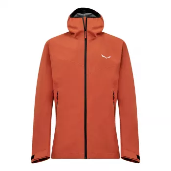 Jachetă hardshell impermeabilă Salewa Puez GTX 3L EPE pentru bărbați - Bombay Brown, mărimea L (EU 50)