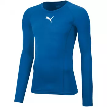 Tricou Puma Liga Baselayer Tee LS bărbați albastru 655920 02 S