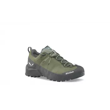 Pantofi de abordare Salewa Wildfire Leather 2 GTX bărbați Faded Green/Negru EU 40.5