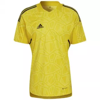 Tricou de portar cu mâneci scurte adidas Condivo 22 bărbați Solar Yellow HF0138