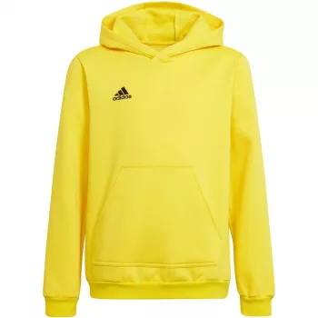 Hanorac adidas Entrada 22 Team Galben/Negru pentru tineri 164