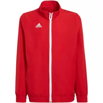 Geacă de prezentare adidas Entrada 22 roșie pentru copii 128cm