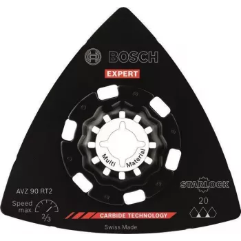 Bosch Expert Carbide-RIFF ACZ 85 RT3 Lamă de ferăstrău segmentată Starlock pentru îndepărtarea chitului de rosturi și materiale abrazive, 85 mm, 1 bucată