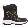 Pantofi pentru copii Kappa Floki Tex negru-verde lime 260975K 1133