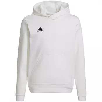 Hoodie adidas Entrada 22, alb, HG6303, 140cm