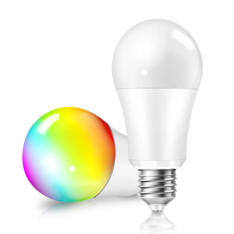 Bec LED inteligent LogiLink WiFi Smart E27, compatibil Tuya