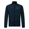 Jachetă fleece Salewa Puez Cammino Polarlite pentru bărbați Blueberry L