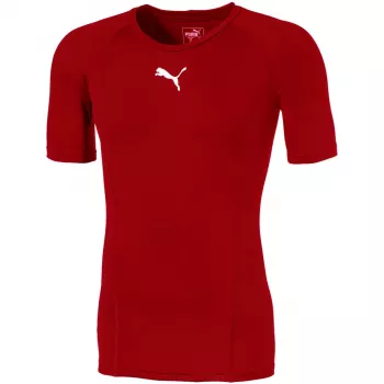 Puma LIGA Baselayer Tricou bărbați mânecă scurtă roșu mărimea L