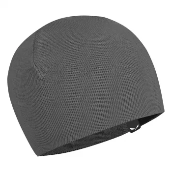 Căciulă din lână reversibilă Salewa Pure, negru