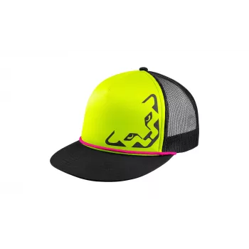 Șapcă Dynafit Trucker Cap, Fluo Yellow, unisex, trail running, plasă, snapback