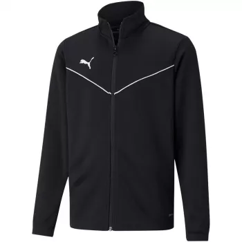 Jachetă de antrenament din poliester PUMA teamRISE pentru juniori, negru, 657393 03, 140 cm