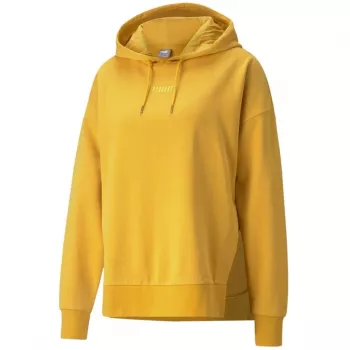 Hanorac cu glugă PUMA HER Hoodie TR pentru femei, croială lejeră, Pale Lemon