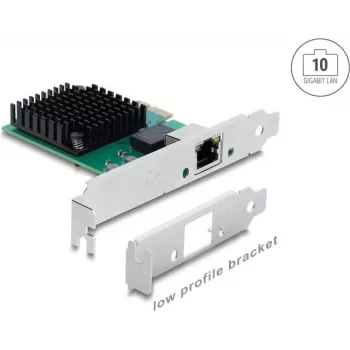 Placă de rețea Delock 81270 PCI Express x1, 10 Gigabit LAN, 1 x RJ45, RTL8127