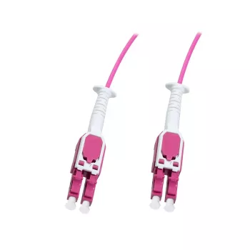 Cablu patch fibră optică LogiLink Uniboot Push-Pull LC-LC OM4, 5,0 m