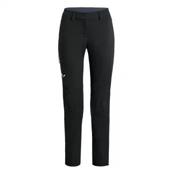 Pantaloni de trekking pentru damă Salewa Puez Orval 2 DST, negru