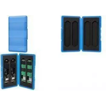 Cutie de protecție SSD M.2 LogiLink UA0417 pentru 4 SSD-uri NGFF/NVMe, albastru